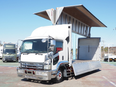 いすゞ フォワード ウイング車 中増t PDG-FTR34T2 年式 H21[写真03]