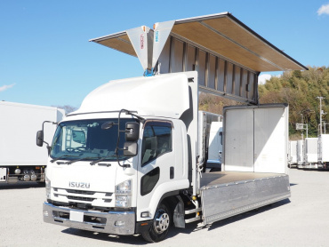いすゞ フォワード ウイング車 中型 TKG-FRR90T2 年式 H29[写真02]