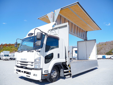 いすゞ フォワード ウイング車 中型 TKG-FRR90T2 年式 H29[写真02]