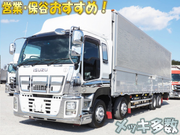いすゞ ギガ ウイング車 大型 QKG-CYJ77A 年式 H28[写真01]