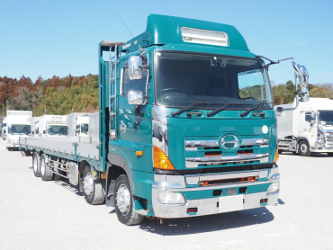 日野 プロフィア 平ボディ 大型 QPG-FW1EXEG 年式 H27[写真04]