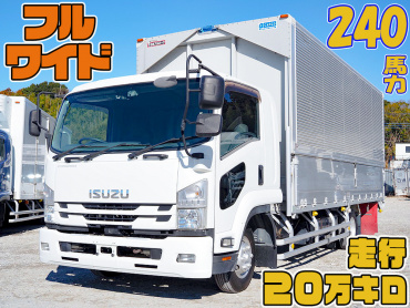 いすゞ フォワード ウイング車 中型 2RG-FRR90S2 年式 H30[写真01]