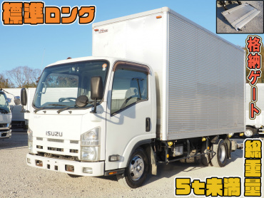 いすゞ エルフ バン車 小型 TKG-NLR85AN 年式 H25[写真01]