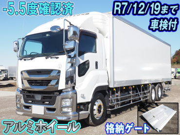 いすゞ ギガ 冷凍バン 大型 QKG-CYL77BZ 年式 H29[写真01]