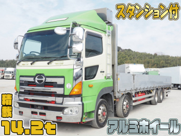 日野 プロフィア 平ボディ 大型 QKG-FW1EXBG 年式 H26[写真01]
