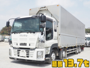 いすゞ ギガ ウイング車 大型 QKG-CYJ77A 年式 H26
