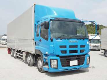 いすゞ ギガ ウイング車 大型 QKG-CYJ77A 年式 H27[写真04]