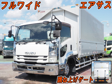 いすゞ フォワード ウイング車 中型 TKG-FRR90T2 年式 H27[写真01]