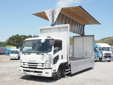 いすゞ フォワード ウイング車 中型 TKG-FRR90S2 年式 H27[写真03]