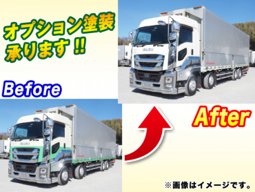 いすゞ ギガ ウイング車 大型 2PG-CYJ77C 年式 H30[写真02]