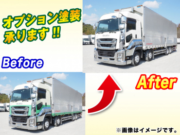 いすゞ ギガ ウイング車 大型 2PG-CYJ77C 年式 H30[写真02]