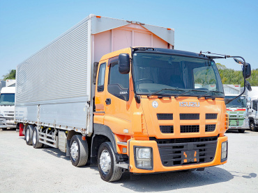 いすゞ ギガ ウイング車 大型 LKG-CYJ77A 年式 H24[写真04]
