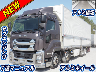 いすゞ ギガ 冷凍ウイング 大型 QKG-CYJ77B 年式 H29[写真01]