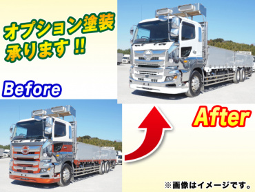 日野 プロフィア 平ボディ 大型 2DG-FR1AHG 年式 H30[写真02]
