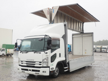 いすゞ フォワード ウイング車 中型 TKG-FRR90S2 年式 H29[写真02]