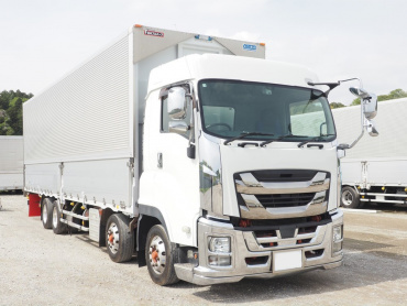 いすゞ ギガ ウイング車 大型 QKG-CYJ77B 年式 H28[写真04]
