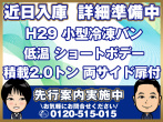 いすゞ エルフ 冷凍バン 小型 TPG-NLR85AN 年式 H29