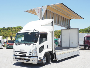 いすゞ フォワード ウイング車 中型 TKG-FRR90T2 年式 H29[写真02]