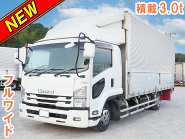 いすゞ フォワード ウイング車 中型 TKG-FRR90S2 年式 H28[写真01]