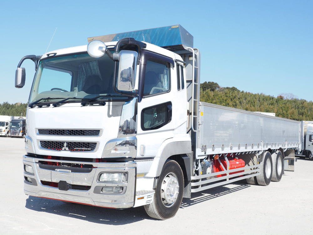 三菱ふそう スーパーグレート 平ボディ 大型 QPG-FU64VZ 年式 H27[写真01]