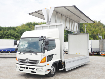 日野 レンジャープロ ウイング車 中型 TKG-FD7JLAG 年式 H27[写真02]