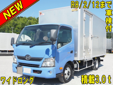 日野 デュトロ バン車 小型 TKG-XZU710M 年式 H29