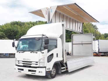 いすゞ フォワード ウイング車 中型 2RG-FRR90T2 年式 H30[写真03]