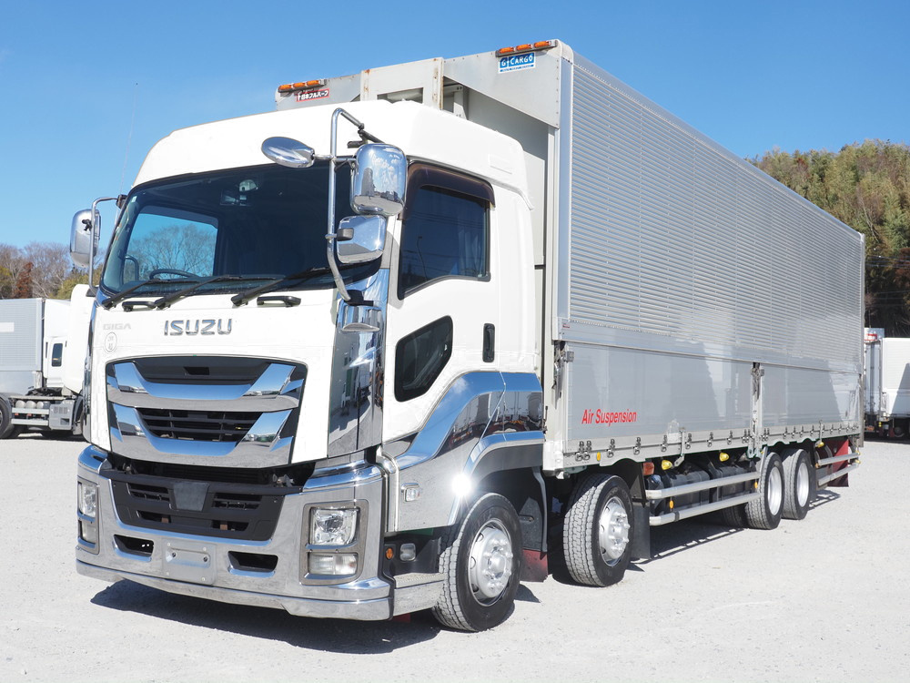 いすゞ ギガ ウイング車 大型 2PG-CYJ77C 年式 H30[写真01]