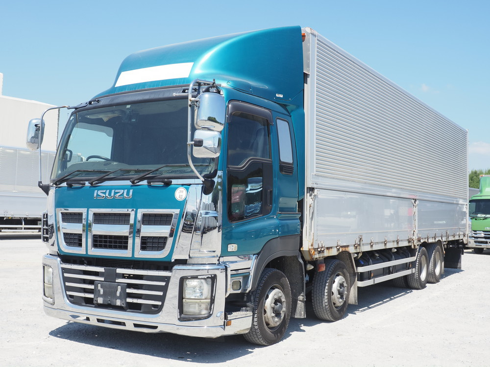 いすゞ ギガ ウイング車 大型 QKG-CYJ77A 年式 H26[写真01]