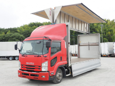 いすゞ フォワード ウイング車 中型 TKG-FRR90T2 年式 H27[写真03]