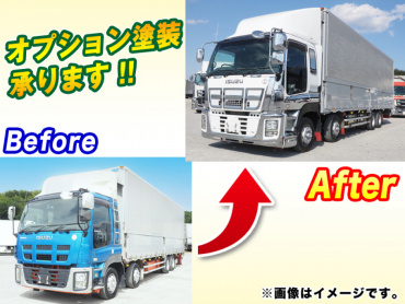 いすゞ ギガ ウイング車 大型 QKG-CYJ77A 年式 H24[写真02]