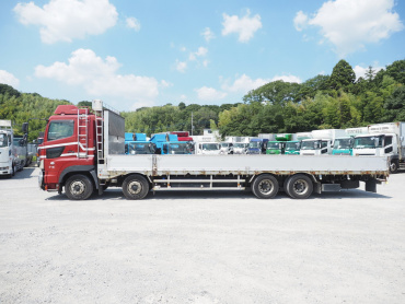 日野 プロフィア 平ボディ 大型 QPG-FW1EXEG 年式 H27[写真08]