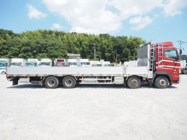 日野 プロフィア 平ボディ 大型 QPG-FW1EXEG 年式 H27[写真06]