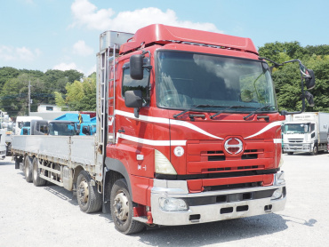 日野 プロフィア 平ボディ 大型 QPG-FW1EXEG 年式 H27[写真05]