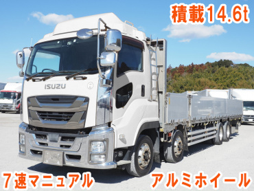 いすゞ ギガ 平ボディ 大型 QKG-CYJ77B 年式 H28