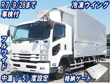 いすゞ フォワード 冷凍ウイング 中型 TKG-FRR90S2 年式 H29[写真01]