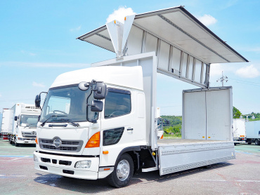 日野 レンジャープロ ウイング車 中型 TKG-FD7JLAG 年式 H27[写真03]