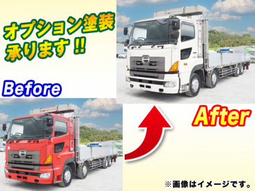 日野 プロフィア 平ボディ 大型 QPG-FW1EXEG 年式 H27[写真03]