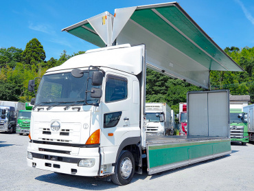 日野 グランドプロフィア ウイング車 大型 QKG-FW1AXBG 年式 H24[写真02]
