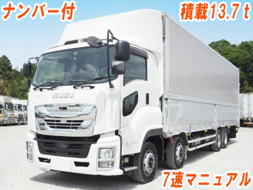 いすゞ ギガ ウイング車 大型 QKG-CYJ77B 年式 H28
