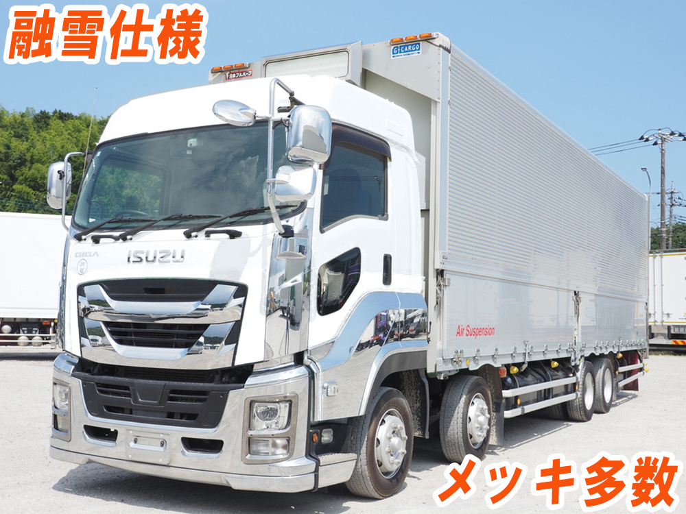 いすゞ ギガ ウイング車 大型 2PG-CYJ77C 年式 H30[写真01]