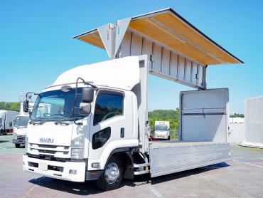 いすゞ フォワード ウイング車 中型 2RG-FRR90T2 年式 H30[写真03]