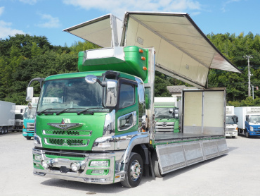 三菱ふそう スーパーグレート 冷凍ウイング 大型 QPG-FS64VZ 年式 H29[写真03]