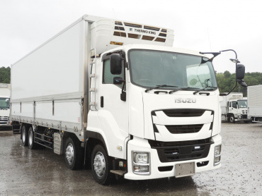 いすゞ ギガ 冷凍ウイング 大型 QKG-CYJ77B 年式 H29[写真04]