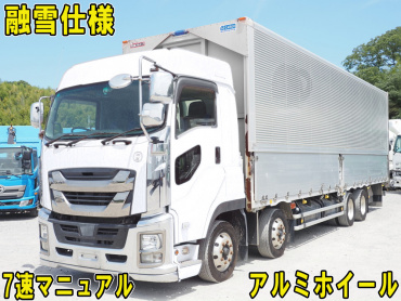 いすゞ ギガ ウイング車 大型 QKG-CYJ77B 年式 H28