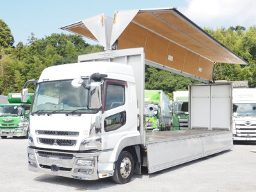 三菱ふそう スーパーグレート ウイング車 大型 QPG-FS64VZ 年式 H27[写真02]