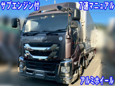 いすゞ ギガ 冷凍ウイング 大型 QKG-CYJ77B 年式 H29