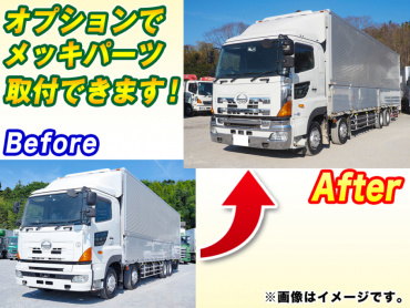 日野 グランドプロフィア ウイング車 大型 QKG-FW1AXBG 年式 H24[写真02]