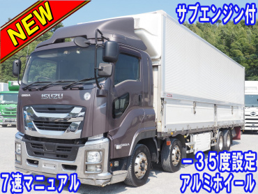 いすゞ ギガ 冷凍ウイング 大型 QKG-CYJ77B 年式 H29