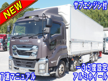 いすゞ ギガ 冷凍ウイング 大型 QKG-CYJ77B 年式 H29